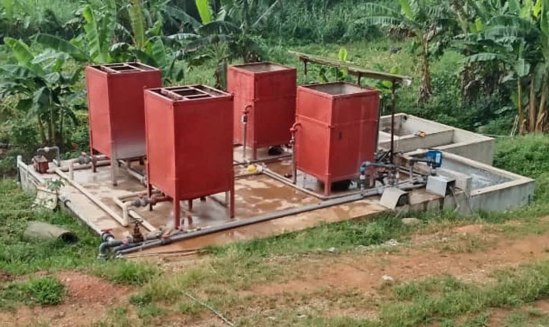 3Jays clarifier system and treatment platform at the Narubiz plant