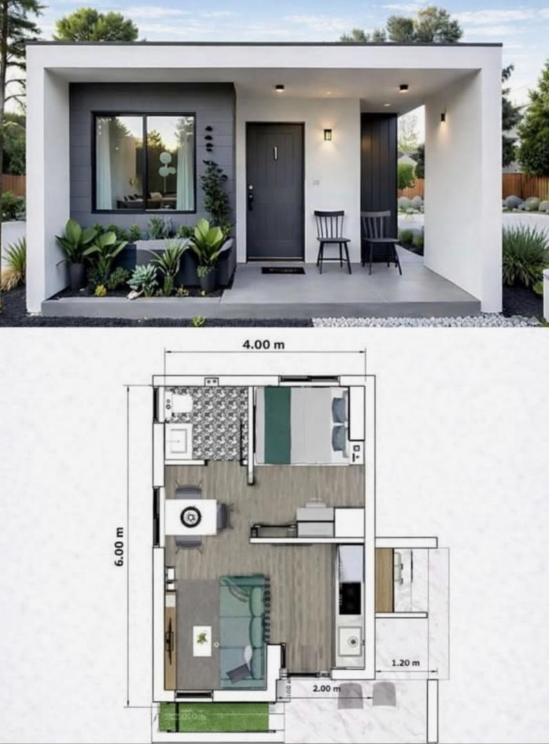 One bedroom affordable house for beginners for Smile Estates