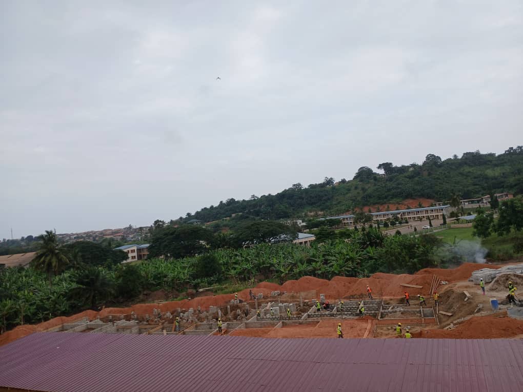 Foundation works underway across the site footprint