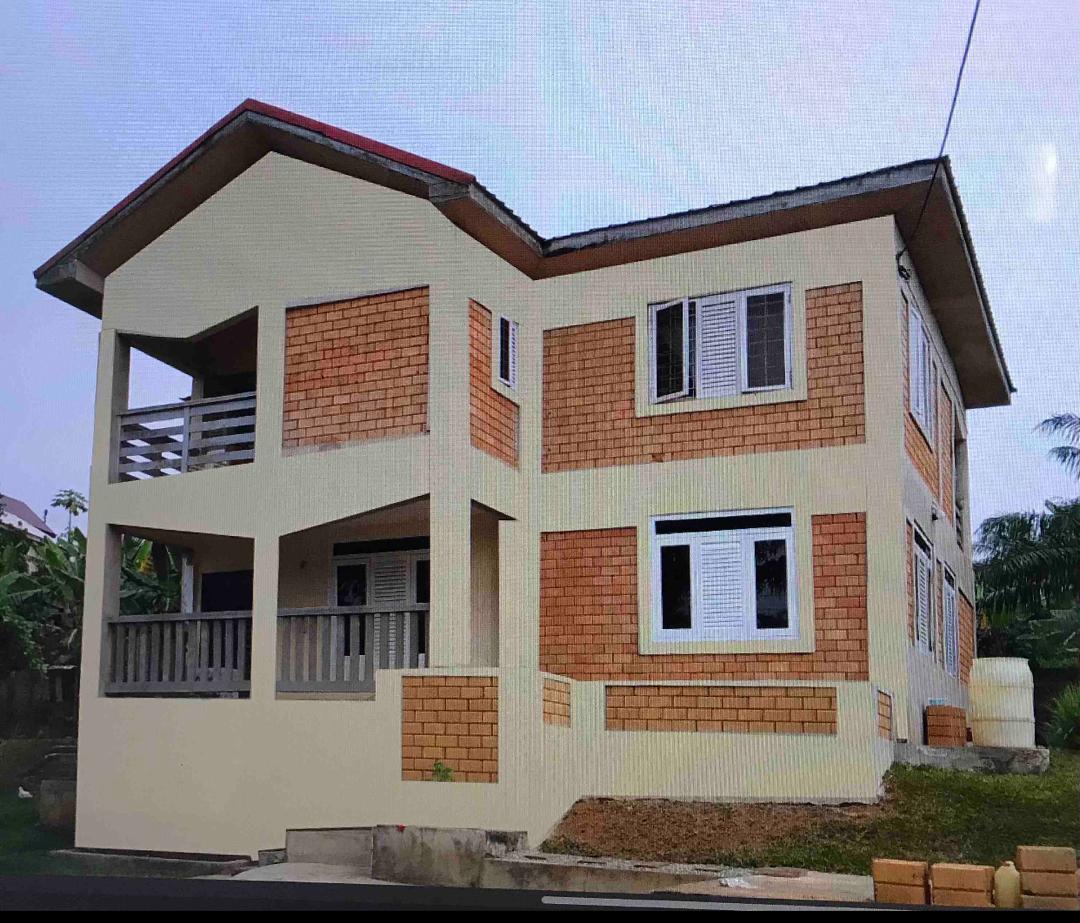 House built with interlocking bricks